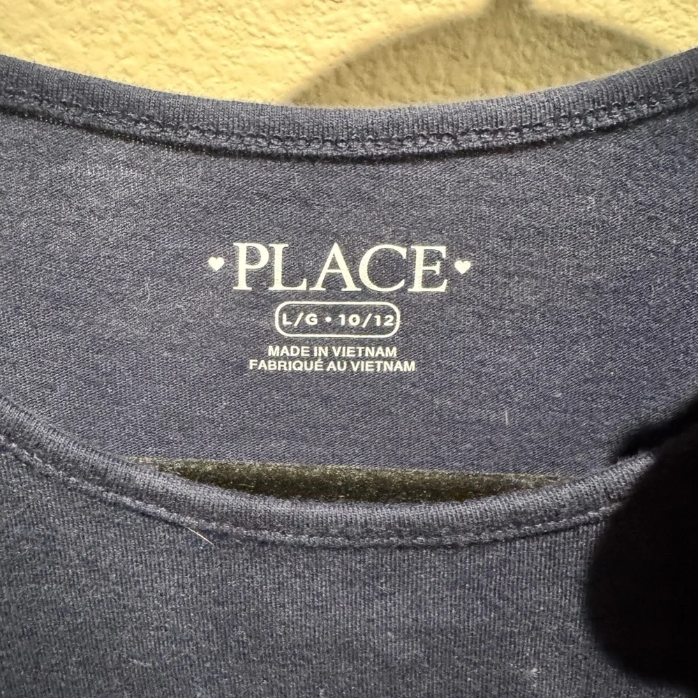 The Children’s Place Girls Navy Blue Dresses - Picture 3 of 3